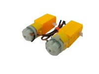 Pair 60-200RPM 3-12V DC BO Motor with 2.54MM Female connectors