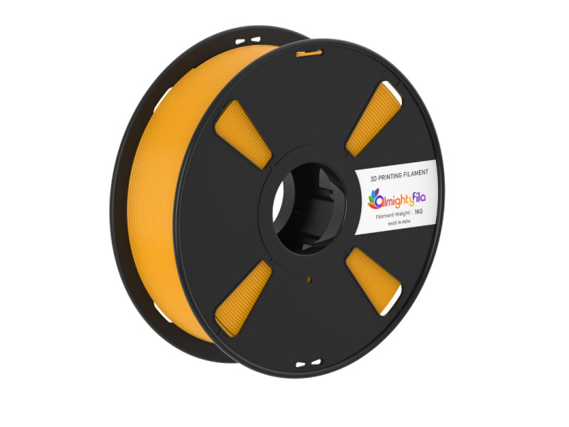 AlmightyFila 3D Printer Filament PLA+ Mango 1.75 MM / 1 KG