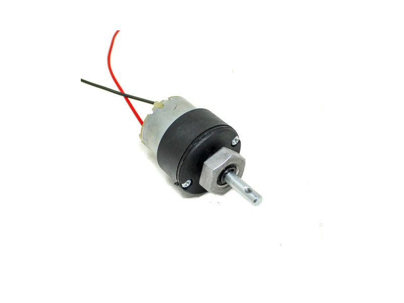 100RPM 12V LOW NOISE DC MOTOR WITH METAL GEARS – GRADE A