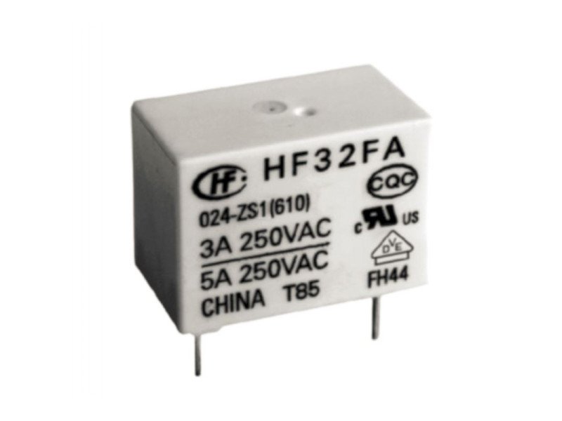 Hongfa 24V 5A DC HF32FA/024-ZS1 5 Pin SPDT Miniature Power Relay