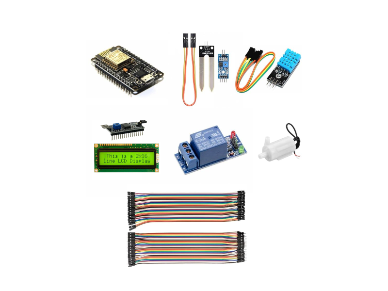 DIY IoT Based Smart Agriculture Monitoring Project Kit