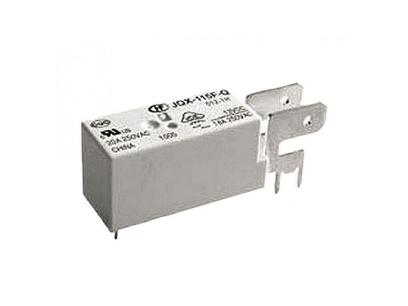 Hongfa 6V 16A DC JQX-115F-Q/006-1HT 6-Pin SPST Power Relay with Metal Holder Attached