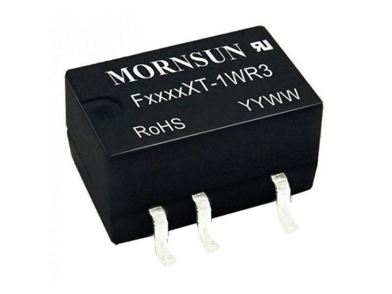 F0515XT-1WR3 Mornsun 5V to 15V DC-DC Converter 1W Power Supply Module - Compact SMD Package