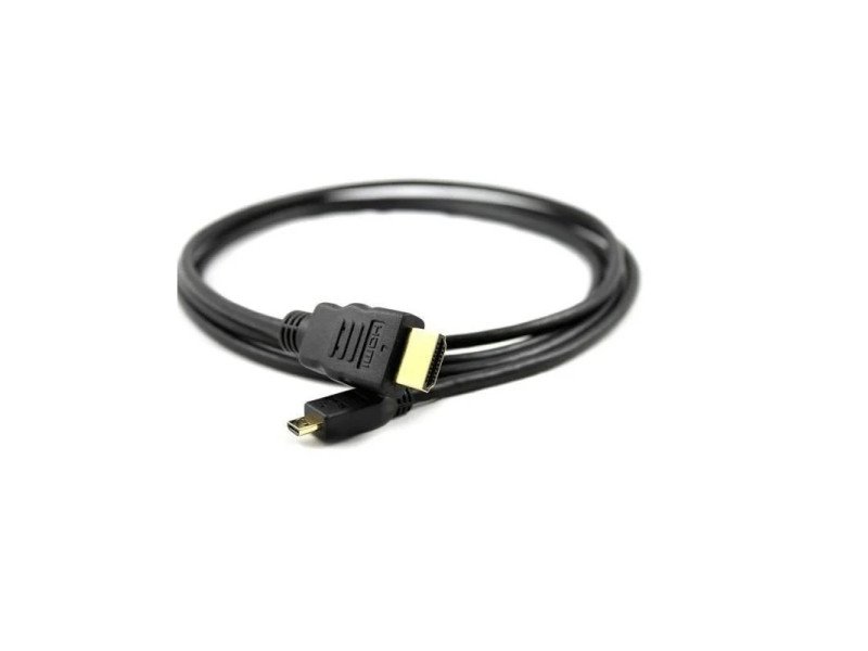 Black 1.5M Micro HDMI to, HDMI Copper Cable