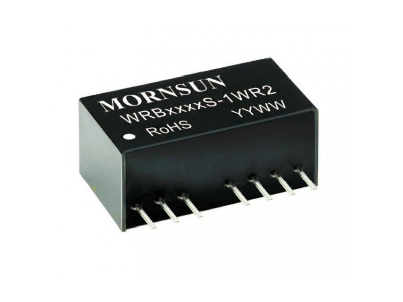 WRB2403S-1WR2 Mornsun 24V to 3.3V DC-DC Converter 1W Power Supply Module - Ultra Compact SIP Package
