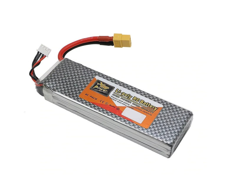 4500mAh 11.1V 25C 3 Cell Li-Polymer Battery