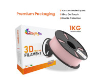 AlmightyFila 3D Printer Filament PLA+  Baby Pink 1.75 MM / 1 KG