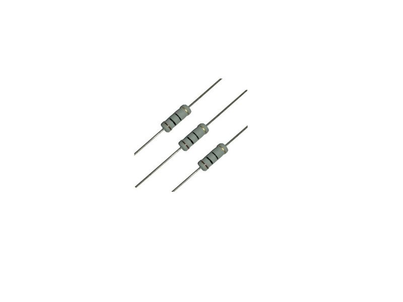 10 Ohm, 5 Watt, Wire-Wound Resistor (Pack of 5)