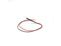 5-9V 5MM Orange clear transparent LED Indicator Light with Cable (Pack of 5)