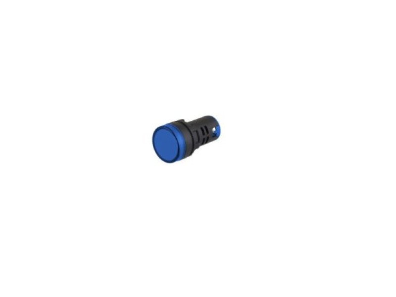 Blue AC220V 22mm AD16- 22DS LED Power Pilot Signal Indicator