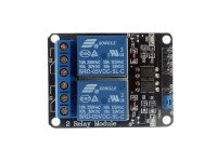 5V Dual Channel Relay Module with Optocoupler