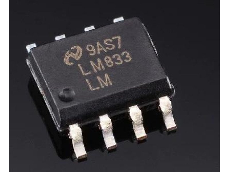 LM833 Dual Low Noise Audio Op-AmpIC SMD-8 Package