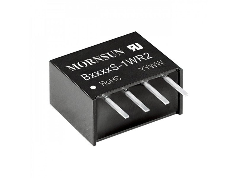 B2405S-1WR2 Mornsun 24V to 5V DC-DC Converter 1W Power Supply Module - Compact SIP Package