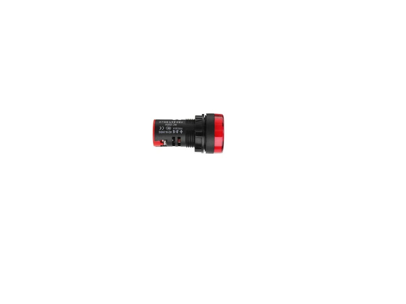 Red AC/DC12V 22mm AD16-22DS LED Power Pilot Signal Light Indicator