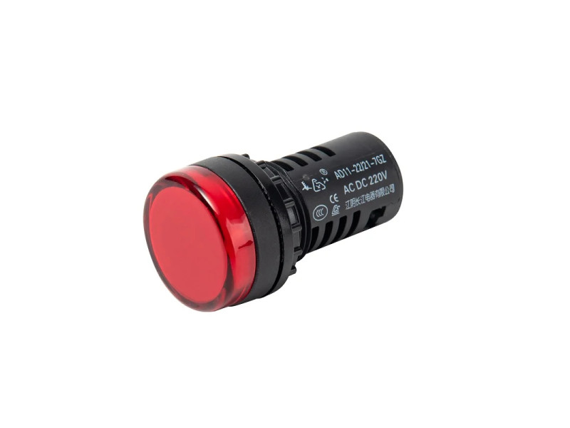 Red AC220V 16mm AD16- 16E LED Power Pilot Signal Indicator Lamp