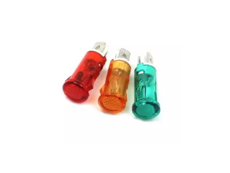 Red AC220V MDX-11A Butterfly Type Indicator Light