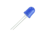 Blue LED Diffused 10mm DIP LED (Pack of 5)