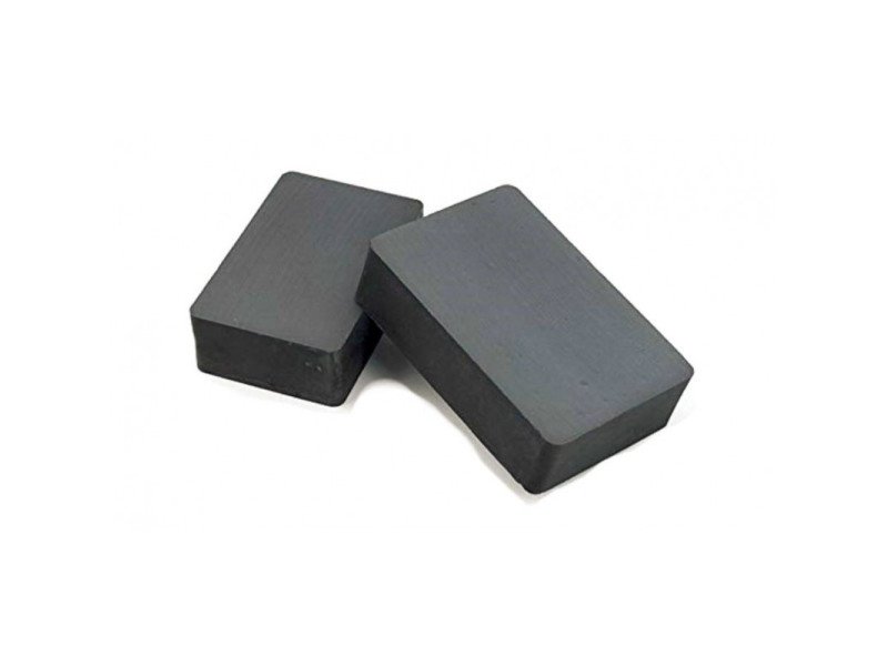 48mm x 24mm x 12mm Ferrite Block Magnet