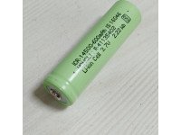 3.7 Volt 600 mAh 14500 Lithium Ion Rechargeable Battery Cell with Tip
