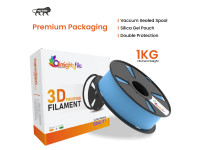 AlmightyFila 3D Printer Filament PLA+ Sky Blue 1.75 MM / 1 KG