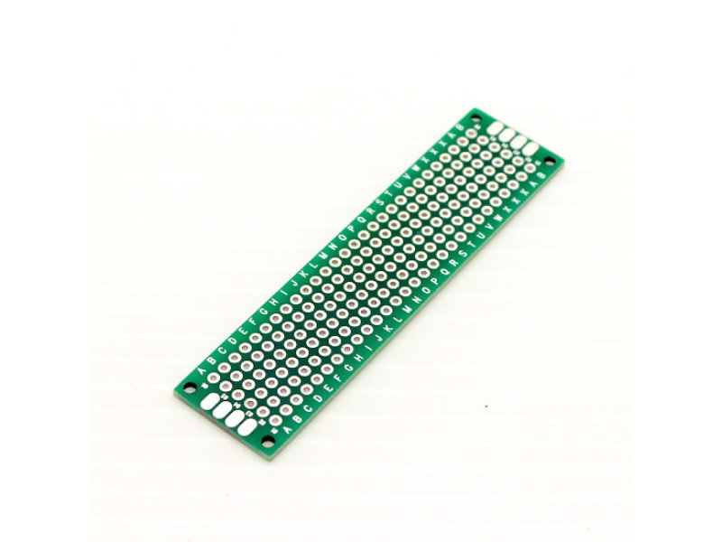 2 x 8 cm Universal PCB Prototype Board Double-Sided – 2pcs