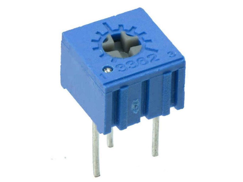 500 ohm 500 mW 10 % Through Hole , PCB Bourns Trimming Potentiometer (Pack of 2)