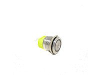 Red 16 mm Latching 12-24 V Latching metal switch