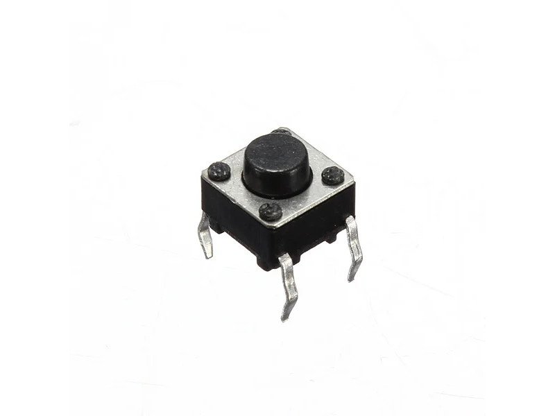 6x6x5mm Tactile Push Button Switch (Pack of 20)