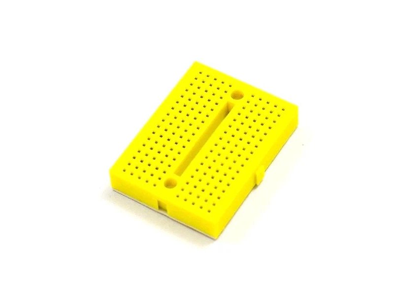 SYB-170 Mini Solderless Breadboard -170 Tie Points (Green, Yellow, Black) 3Pcs