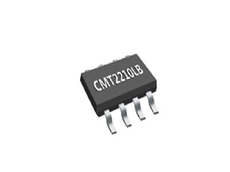 Receiver chipset CMT2210LB-ESR.