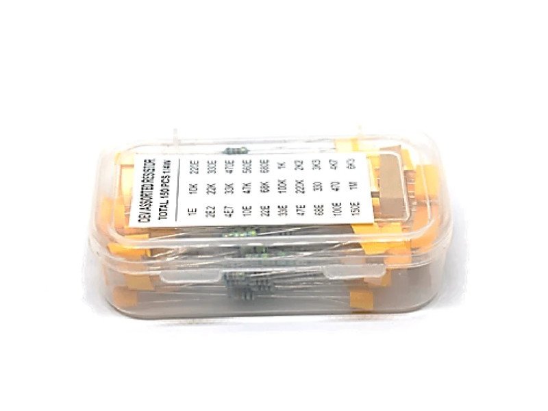 Resistor box (assortment of 150 resistors and 30 values)
