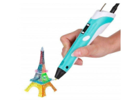 5V 2nd Generation LCD 3D Drawing Printing Pens Kit Blue+ EU Plug