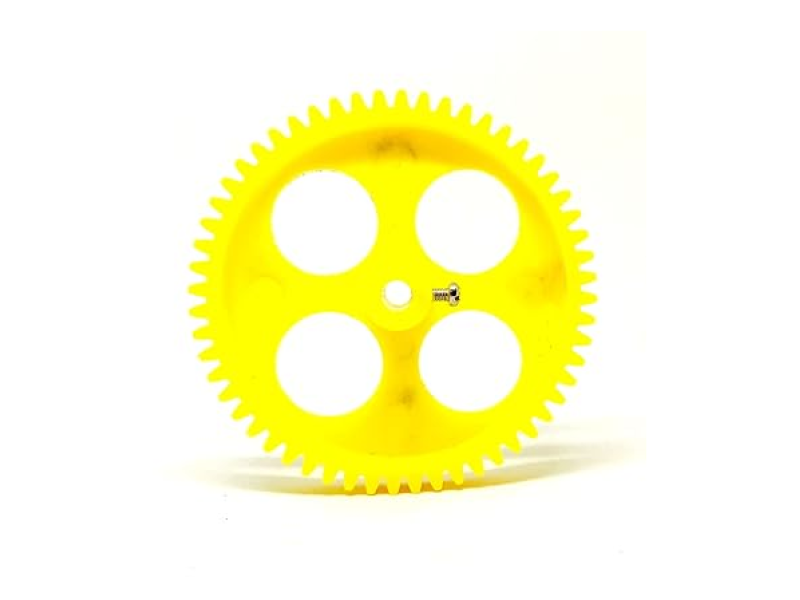 Plastic Spur gear 56 Teeth 12mm Width, 6mm hole for DIY Projects Educational Electronic Hobby Kit