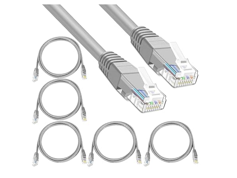 1 Meter Cat 5E Ethernet Cable RJ45 LAN Cable CAT 5 Network Internet Patch Cable