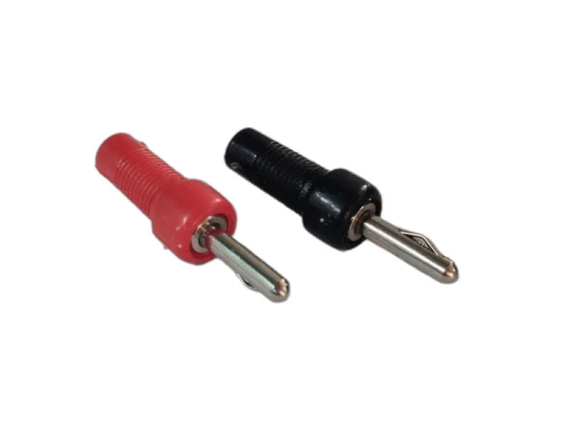Male Banana Plug Connectors screw connector (Pack of 2)