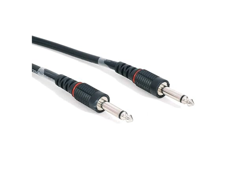 6.35mm to 6.35mm Jack Mono to Mono Audio Cable for Mixer, Electric Guitar, Amplifier, Stereo Speaker 6.35mm Male Record Line