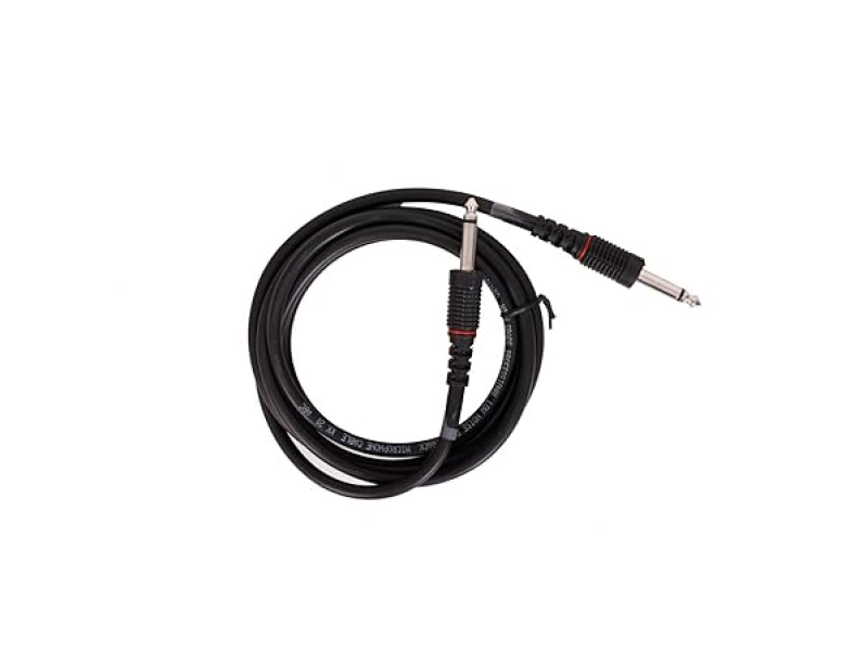 6.35mm to 6.35mm Jack Mono to Mono Audio Cable for Mixer, Electric Guitar, Amplifier, Stereo Speaker 6.35mm Male Record Line