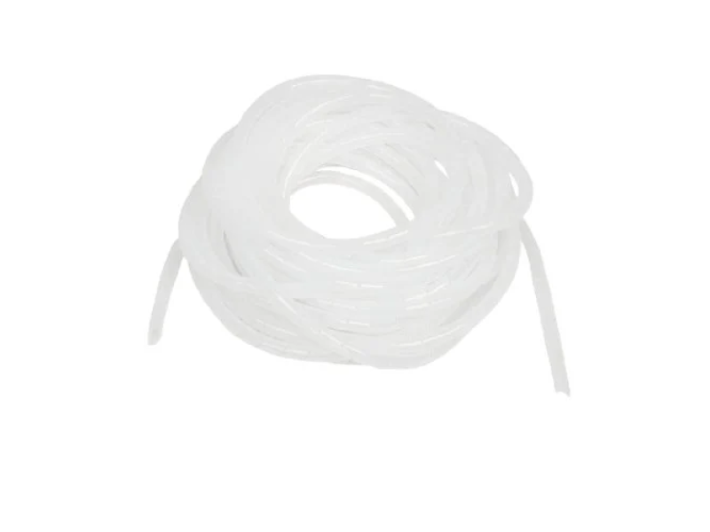 4mm Spiral Wrapping Band White 2M for Wires