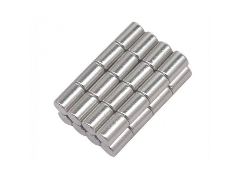 5MM x 10MM (5x10 mm) Neodymium Cylindrical Strong Magnet