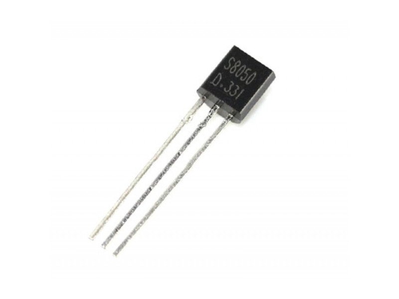 S8050 NPN General Purpose Transistor 20V 700mA TO-92 Package- (Pack Of 5)