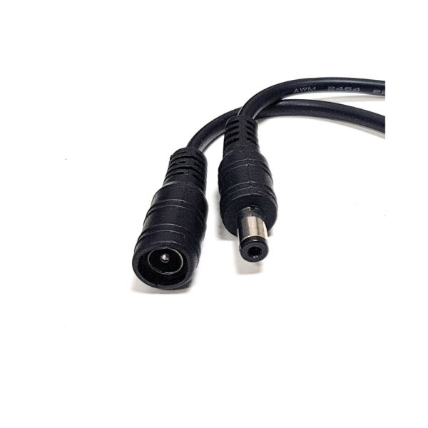 5mm DC Jack Male-Female Connector with Wire