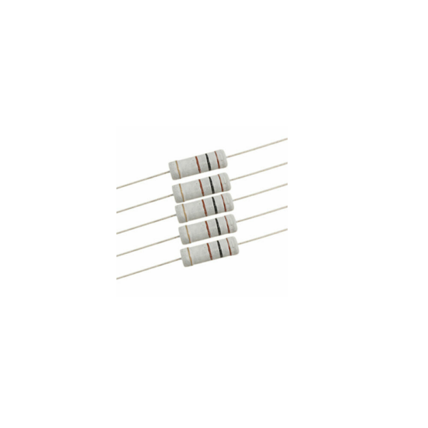 100 Ohm, 5 Watt, Wire-Wound Resistor (Pack of 5)