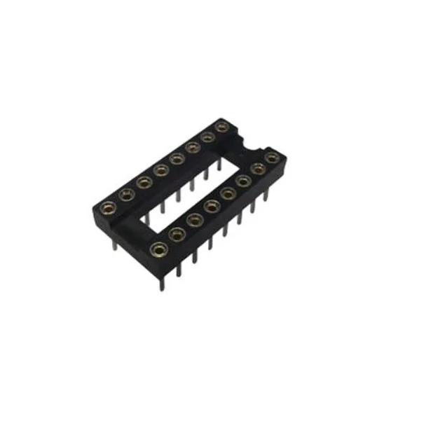 thumbnail image 2 of AUGAT 824-AG11D-ES 24-Pin Machined Contact IC Socket – .6" DIP, Through-Hole, Solder Termination – Bulk 2 of 5