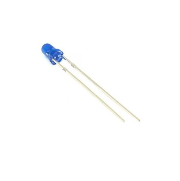 Blue Round LED Diffused 3mm DIP (Pack of 10)