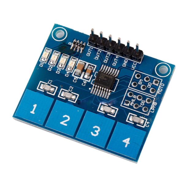 TTP224 4 Channel Digital Touch Sensor For Arduino