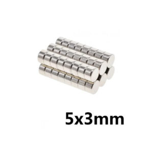 5mm x 3mm (5x3 mm) Neodymium Disc Strong Magnet