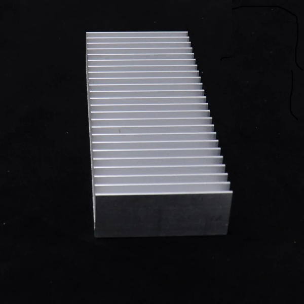 Aluminium Heat Sink for LED Amplifier Chip IC (150 x 60 x 25)