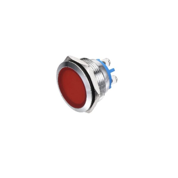 Red 10-24V 22mm LED Metal Indicator Light