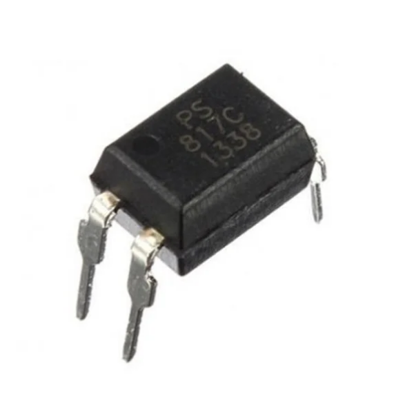 PC817 DIP-4 Transistor Output Optocoupler (Pack of 5 ICs)