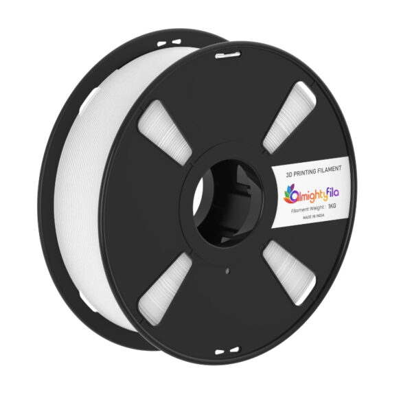 AlmightyFila 3D Printer Filament PLA+ STAR WHITE 1.75 MM / 1 KG